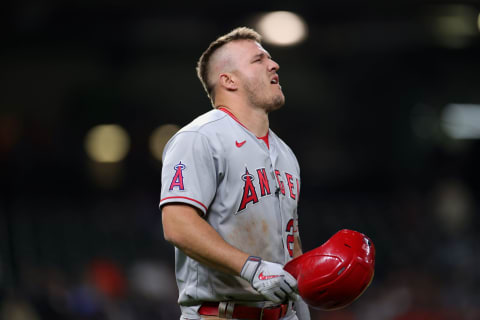 Mike Trout, Los Angeles Angels (Photo by Carmen Mandato/Getty Images)