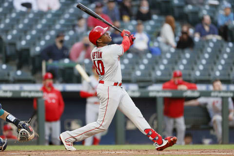 Justin Upton, Los Angeles Angels (Photo by Steph Chambers/Getty Images)