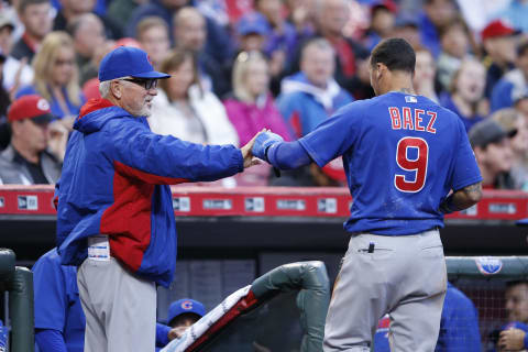 Javier Baez, Los Angeles Angels (Photo by Joe Robbins/Getty Images)