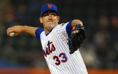 NEW YORK, NY – APRIL 03: Matt Harvey #33 of the New York Mets delivers a pitch against the Philadelphia Phillies during the first inning of a game at Citi Field on April 3, 2018 in the Flushing neighborhood of the Queens borough of New York City. (Photo by Rich Schultz/Getty Images)