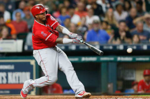 HOUSTON, TX – SEPTEMBER 22: Martin Maldonado had a breakout year as the full-time catcher for the Angels.