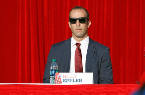 ANAHEIM, CA – DECEMBER 09: General Manager Billy Eppler attends the Shohei Ohtani introduction to the Los Angeles Angels of Anaheim at Angel Stadium of Anaheim on December 9, 2017 in Anaheim, California. (Photo by Josh Lefkowitz/Getty Images)