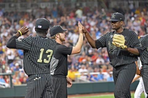 Kumar Rocker, 2021 MLB Draft (Photo by Peter Aiken/Getty Images)