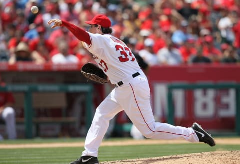 Scott Downs, Los Angeles Angels (Photo by Victor Decolongon/Getty Images)