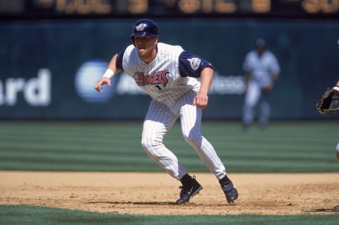 Darin Erstad, Los Angeles Angels (Stephen Dunn /Allsport)