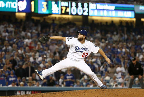 Clayton Kershaw, Los Angeles Dodgers (Photo by Sean M. Haffey/Getty Images)