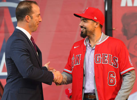 Billy Eppler, Anthony Rendon, Los Angeles Angels (Photo by Jayne Kamin-Oncea/Getty Images)