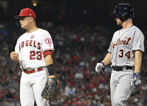 Matt Thaiss, Los Angeles Angels (Photo by John McCoy/Getty Images)