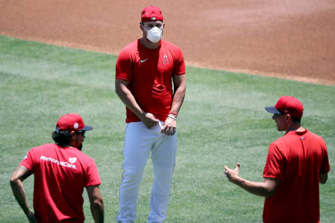 Mike Trout, Los Angeles Angels (Photo by Sean M. Haffey/Getty Images)