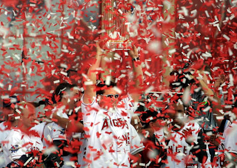 World Series Champion Anaheim Angels (LEE CELANO/AFP via Getty Images)