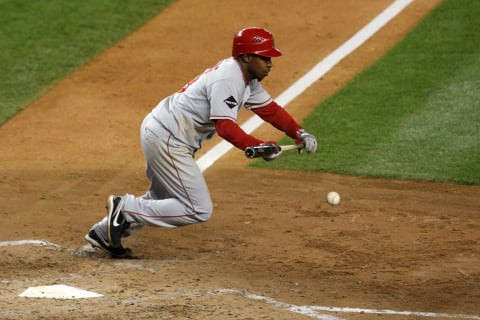 Chone Figgins, Los Angeles Angels (Photo by Jim McIsaac/Getty Images)