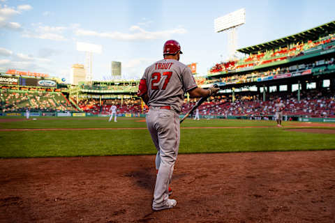 Mike Trout, LA Angels (Photo by Billie Weiss/Boston Red Sox/Getty Images)