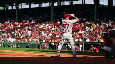 Mike Trout, LA Angels. (Photo by Omar Rawlings/Getty Images)