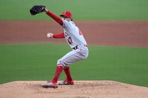 Los Angeles Angels, Griffin Canning Mandatory Credit: Orlando Ramirez-USA TODAY Sports