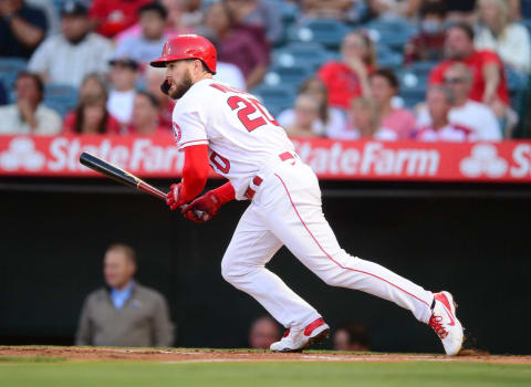 Jared Walsh, LA Angels. Mandatory Credit: Gary A. Vasquez-USA TODAY Sports