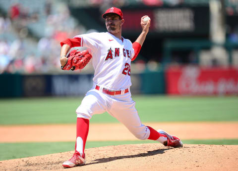 Andrew Heaney, LA Angels. Mandatory Credit: Gary A. Vasquez-USA TODAY Sports