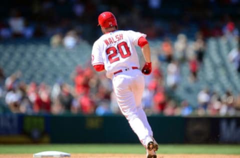 Jared Walsh, LA Angels. Mandatory Credit: Gary A. Vasquez-USA TODAY Sports