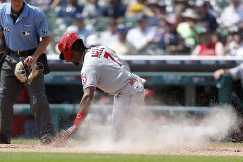 Jo Adell, LA Angels. Mandatory Credit: Raj Mehta-USA TODAY Sports