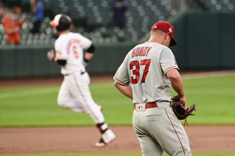 Dylan Bundy, LA Angels. Mandatory Credit: Tommy Gilligan-USA TODAY Sports