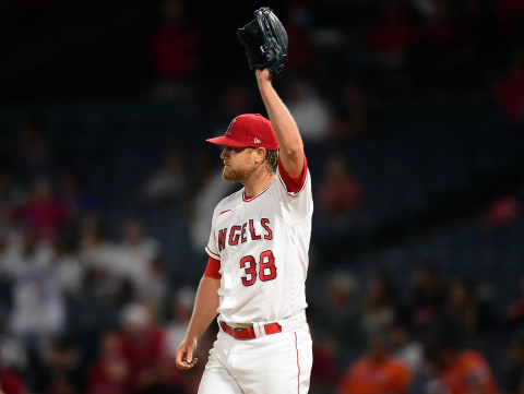 Alex Cobb, LA Angels. Mandatory Credit: Gary A. Vasquez-USA TODAY Sports