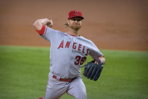 Alex Cobb, LA Angels. Mandatory Credit: Jerome Miron-USA TODAY Sports