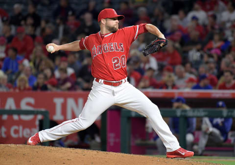 Bud Norris delivers a pitch against the Texas Rangers. Mandatory Credit: Kirby Lee-USA TODAY Sports