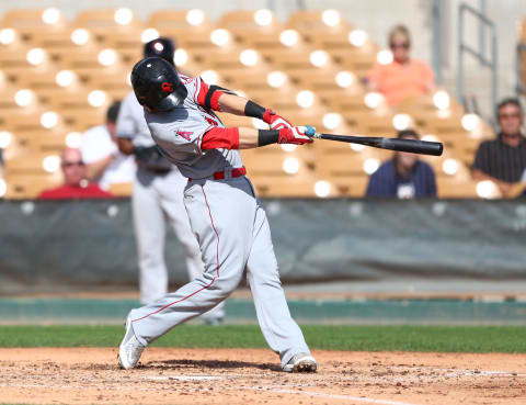 While the Angels have two catchers within their top ten prospects, adding Deon Stafford Jr. could prove to be worthwhile. Mark J. Rebilas-USA TODAY Sports