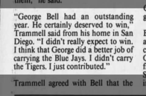 Trammell on MVP 18 Nov 1987, Wed Star Tribune (Minneapolis, Minnesota) Newspapers.com