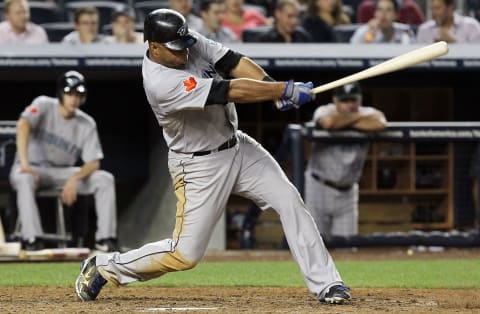 NEW YORK – AUGUST 03: Vernon Wells (Photo by Jim McIsaac/Getty Images)