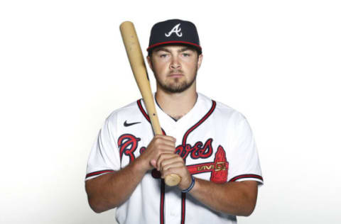 VENICE, FLORIDA – FEBRUARY 20: Shea Langeliers #88 of the Atlanta Braves poses for a photo during Photo Day at CoolToday Park on February 20, 2020 in Venice, Florida. (Photo by Michael Reaves/Getty Images)