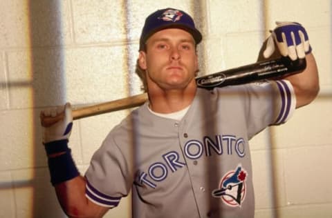 BRONX, NY – 1989: Kelly Gruber #17 of the Toronto Blue Jays poses in 1989 in the Bronx, New York. (Photo by Ronald C. Modra/Getty Images)