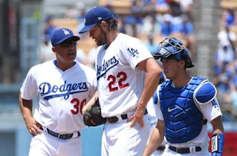 LOS ANGELES, CA – JULY 23: Clayton Kershaw