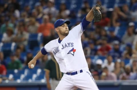 TORONTO, ON – JULY 26: Marco Estrada