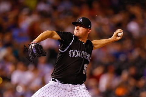 DENVER, CO – JULY 5: Relief pitcher Jake McGee