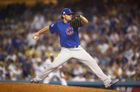 LOS ANGELES, CA – OCTOBER 14: John Lackey