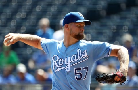 KC Royals, Glenn Sparkman(Photo by Jamie Squire/Getty Images)