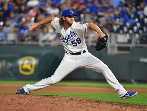 KC Royals, Scott Barlow(Photo by Ed Zurga/Getty Images)