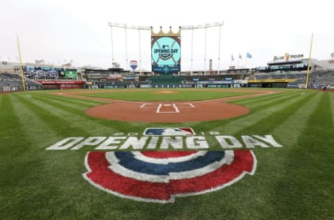 KANSAS CITY, MO – MARCH 29: A general view prior to the game between the Chicago White Sox and the Kansas City Royals on Opening Day at Kauffman Stadium on March 29, 2018 in Kansas City, Missouri. (Photo by Jamie Squire/Getty Images)