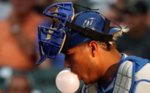 BALTIMORE, MD – AUGUST 02: Catcher Salvador Perez