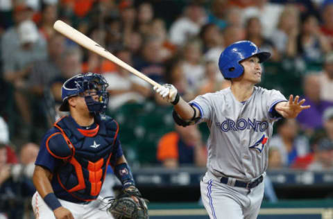 HOUSTON, TX – AUGUST 06: Norichika Aoki