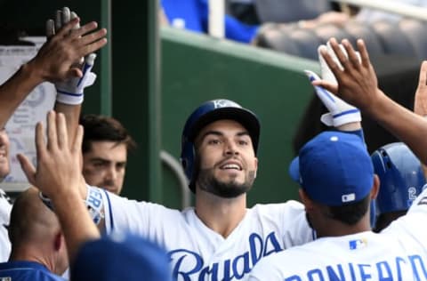 KANSAS CITY, MO – AUGUST 6: Eric Hosmer