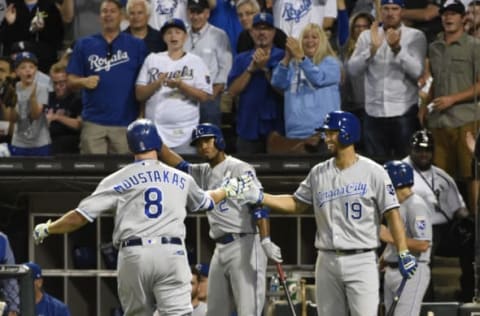 CHICAGO, IL – AUGUST 11: Mike Moustakas