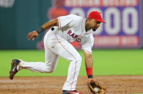 ARLINGTON, TX – AUGUST 12: Elvis Andrus