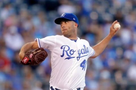 KANSAS CITY, MO – AUGUST 22: Starting pitcher Danny Duffy