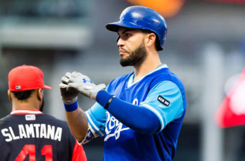 CLEVELAND, OH – AUGUST 26: Eric Hosmer