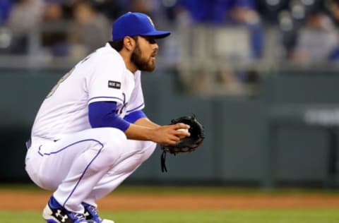 KANSAS CITY, MO – APRIL 28: Relief pitcher Joakim Soria