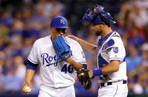 KANSAS CITY, MO – JUNE 07: Closing pitcher Kelvin Herrera