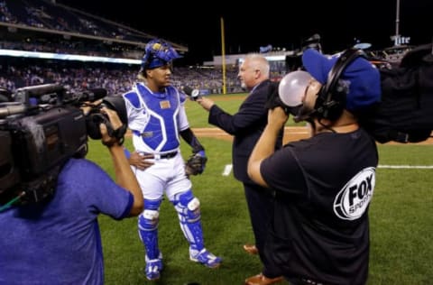 KANSAS CITY, MO – AUGUST 22: Salvador Perez