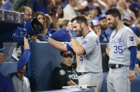 TORONTO, ON – SEPTEMBER 20: Mike Moustakas