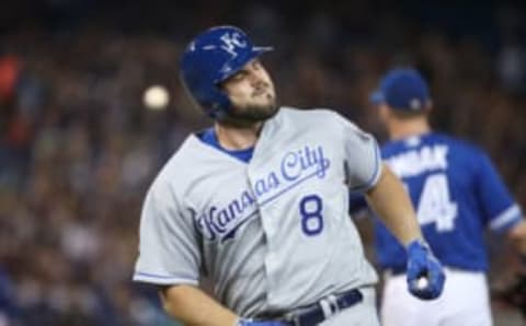 TORONTO, ON – SEPTEMBER 21: Mike Moustakas